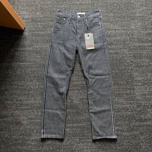 striped levi’s jeans
